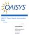 OAISYS Tracer Reports Administration Guide