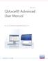 QIAxcel Advanced User Manual