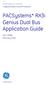 PACSystems* RX3i RX3i Genius Dual Bus Application Guide