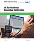 UC for Business Executive Conference