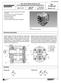 RA /2.95. Gear Pump Model G2 (Series 4X) For Flange Mounting with SAE threaded Ports. Functional description. Symbols