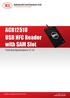 ACR1251U USB NFC Reader with SAM Slot