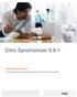 Citrix Synchronizer 5.9.1