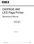 OKIPAGE 8iM LED Page Printer