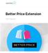 Better Price Extension. User manual