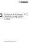 TruVision IP Compact PTZ Camera Configuration Manual