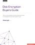 Disk Encryption Buyers Guide
