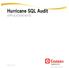 Hurricane SQL Audit APPLICATION NOTE