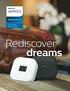 Portable PAP therapy system. Rediscover dreams