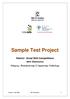 Sample Test Project. District / Zonal Skill Competitions. Skill- Electronics. Category: Manufacturing & Engineering Technology