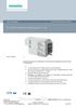 Siemens Spares. RL 513D23 Switching actuator (relay), 3 x 6A. Technical Product Information