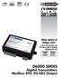 User s Guide D6000 SERIES. Digital Transmitters Modbus RTU, RS-485 Output. Shop online at omega.com