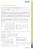 FEED IN TARIFF APPLICATION FORM