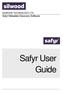 BW C SILWOOD TECHNOLOGY LTD. Safyr Metadata Discovery Software. Safyr User Guide