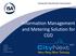 Information Management and Metering Solution for CGD