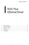 ROC Plus Ethernet Driver