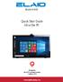 ELAIO18501E. Quick Start Guide. All-in-One PC. Designed by the EPIK Learning Company California, USA.