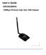 User s Guide AWUS036NHA. 150Mbps Wireless High Gain USB Adapter