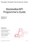 StackwalkerAPI Programmer s Guide