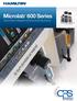 Sample. Headline. Microlab 600 Series. About Products. Automated Intelligent Diluting and Dispensing