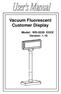 Vacuum Fluorescent Customer Display. Model: WD-2030 XXXX Version: 1.10