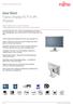 Data Sheet Fujitsu Display P27T-6 IPS Displays