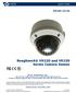 Roughneck V922D and V923D Series Camera Domes