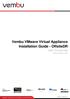Vembu VMware Virtual Appliance Installation Guide - OffsiteDR