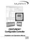 CENTURION Configurable Controller. Installation and Operations Manual Section 50