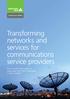 Transforming networks and services for communications service providers