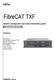FibreCAT TXF. December System configurator and order-information guide. Contents. PRIMERGY Server