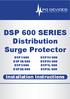 DSP 600 SERIES Distribution Surge Protector