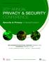 20 TH ANNUAL PRIVACY & SECURITY CONFERENCE