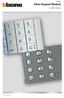 Sfera Keypad Module. Installer manual 07/12-01 PC