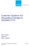 Customer Guidance For Requesting Changes to SNOMED CT