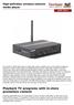 High definition wireless network media player NMP-580w Playback TV programs with in-store promotion content