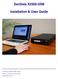 XenData X2500-USB. Installation & User Guide