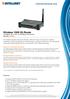 Wireless 150N 3G Router 150 Mbps, 3G, 4-Port 10/100 Mbps LAN Switch Part No.: