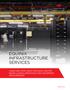 EQUINIX INFRASTRUCTURE SERVICES YOUR ONE-STOP SHOP FOR DATA CENTER INSTALLATION, MIGRATION AND EQUIPMENT PROCUREMENT. Equinix.com