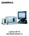 Lum/nex. Luminex 100 IS User Manual Version 2.3