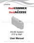 AN-80i System PTP & PMP. User Manual b Proprietary Redline Communications 2009 Page 1 of 128 June 4, 2009