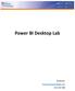 Power BI Desktop Lab