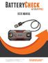 BatteryCheck USER MANUAL BATTERY MANAGEMENT TECHNOLOGY THAT POWERS YOUR ADVENTURES.