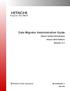 Data Migrator Administration Guide. Hitachi Unified NAS Module Hitachi NAS Platform Release 12.7