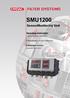 SMU1200. SensorMonitoring Unit. Operating Instruction. Valid from firmware version V3.0. English (translation of original instructions)