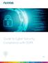 Guide to Cyber Security Compliance with GDPR