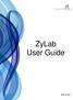ZyLab User Guide April 18, 2017