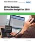 UC for Business Executive Insight for 2010