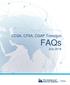CCSA, CFSA, CGAP Transition FAQs