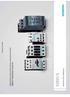 Siemens AG Highly flexible system-based switching, protecting and starting. SIRIUS Modular System. Answers for industry.